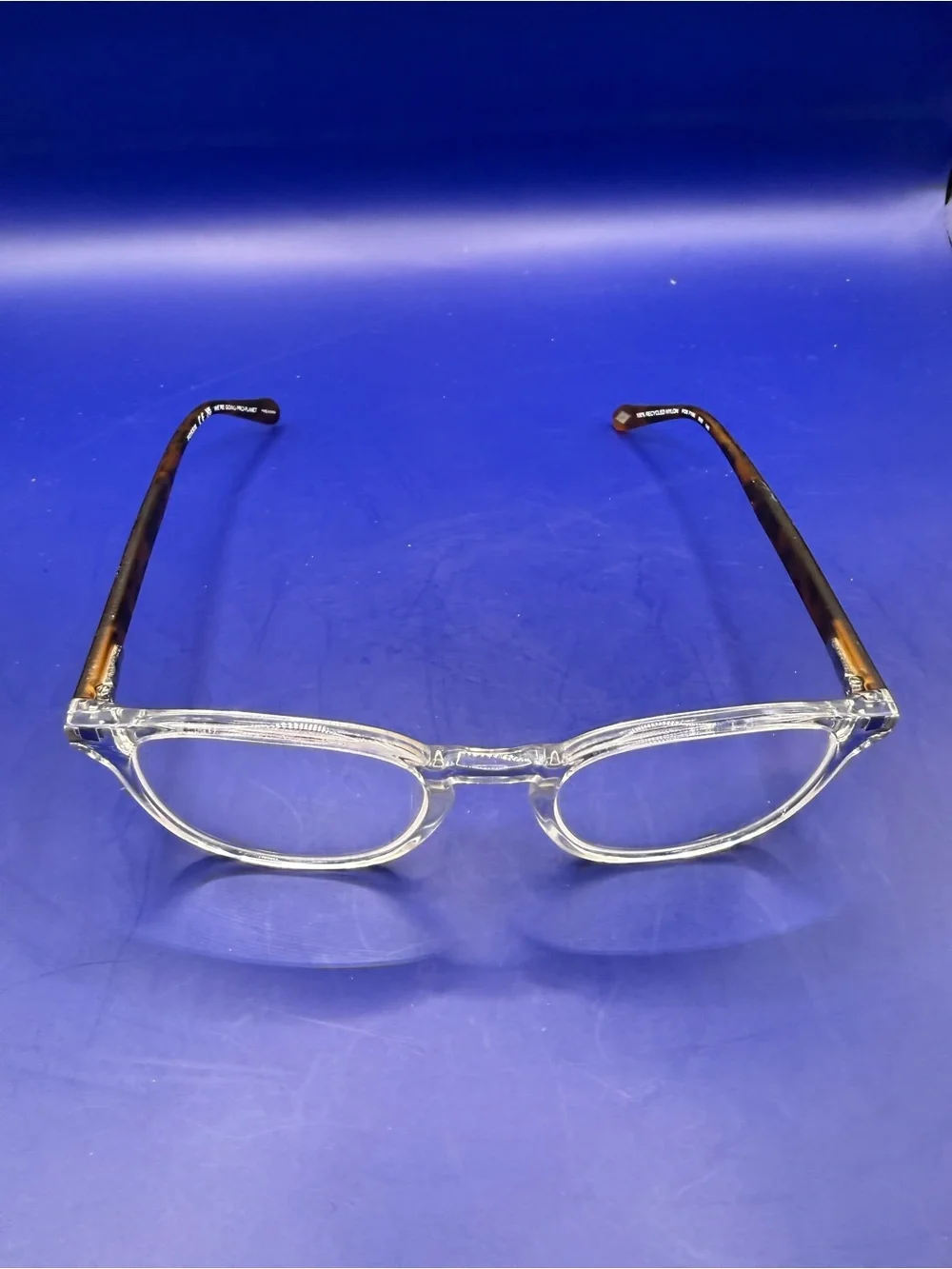 Fossil FOS 7156 900 Eyeglasses - Crystal / Havana Tortoise - 50-20-145 - Eco Rec